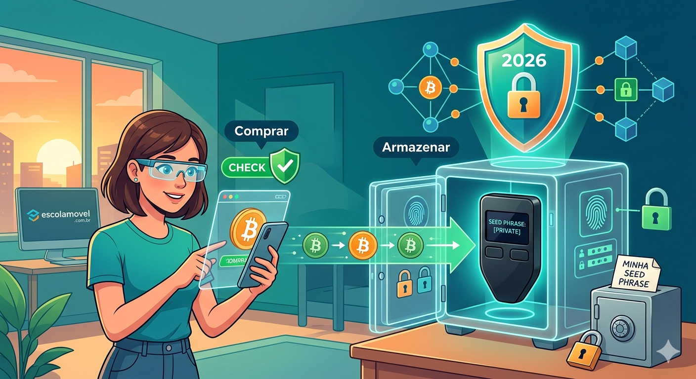 Como Comprar e Armazenar Criptomoedas com Segurança Total