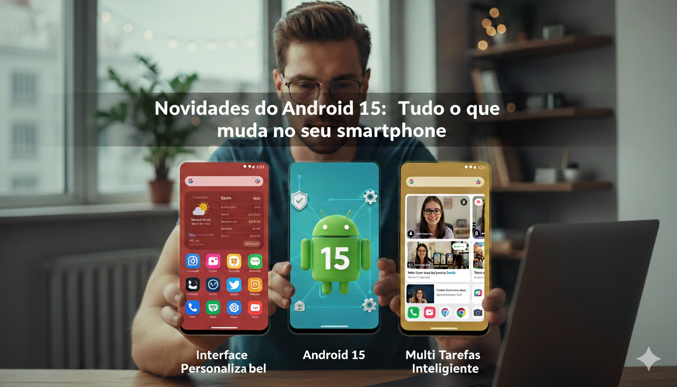 Novidades do Android 15: Tudo o que muda no seu smartphone