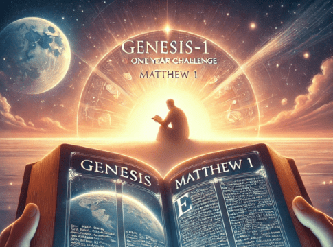 Challenge: Read the Bible in 1 Year – Day 1